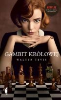 Zdjęcie okładki książki: ładna młoda kobieta siedząca z głową podpartą na dłoniach nad szachownicą.