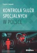 Zdjęcie okładki książki, pt. "Kontrola służb specjalnych w Polsce".