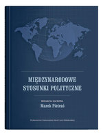Okładka książki, pt. "Międzynarodowe stosunki polityczne".