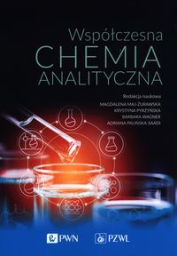 Okładka książki, pt. "Współczesna chemia analityczna".