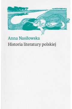 Okładka książki, pt. "Historia literatury polskiej".