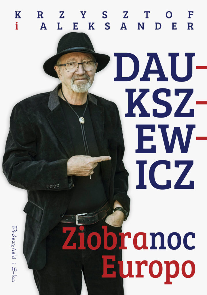 Okładka książki, pt." Ziobranoc Europo ".