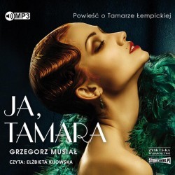 Okładka audiobooka, pt. "Ja Tamara"