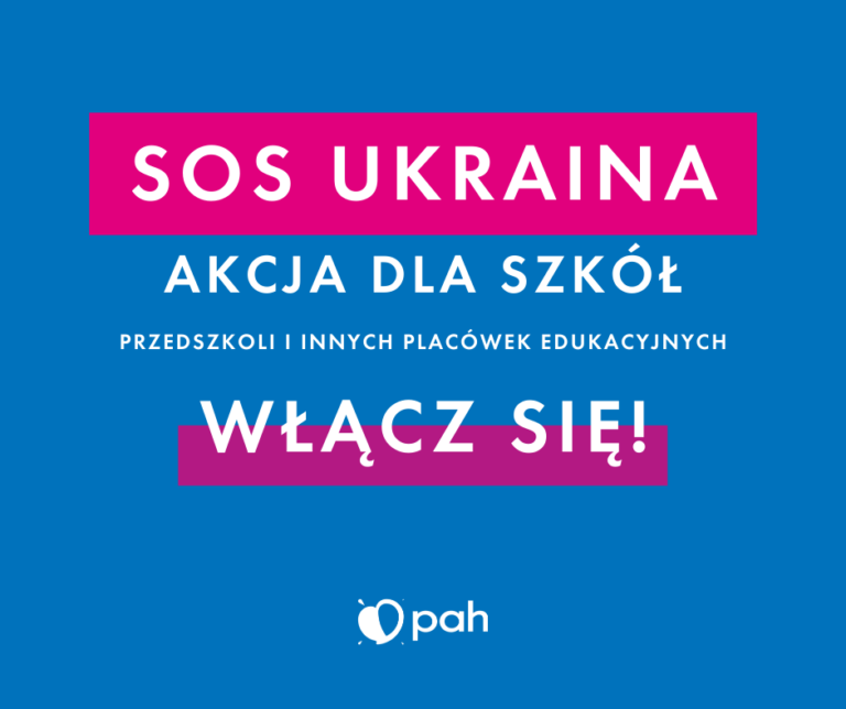 Akcja “SOS Ukraina” dla szkół