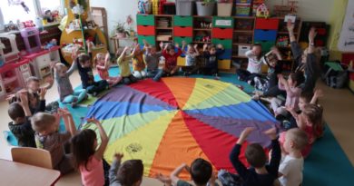 Zajęcia z dziećmi z Publicznego Przedszkola nr13 w Radomia w ramach obchodów Międzynarodowego Dania Obchodów Języka Ojczystego.