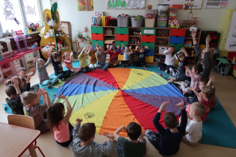 Zajęcia z dziećmi z Publicznego Przedszkola Nr 13 w Radomiu w ramach obchodów Międzynarodowego Dnia Języka Ojczystego.