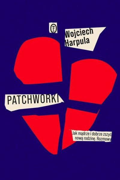 Okładka książki, pt. "Patchworki"