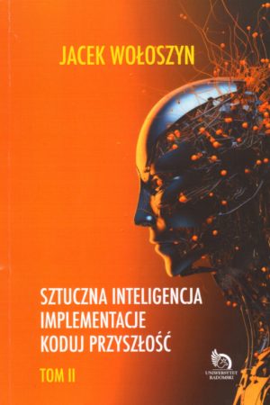 Okładka książki, pt. "Sztuczna inteligencja"