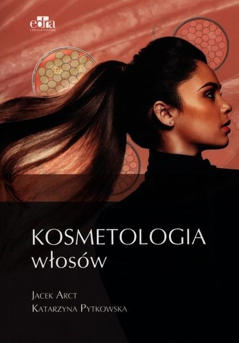 Okładka książki, pt. "Kosmetologia włosów ".