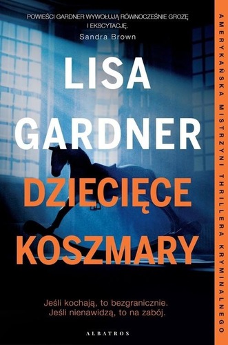 Okładka książki, pt. "Dziecięce koszmary ".