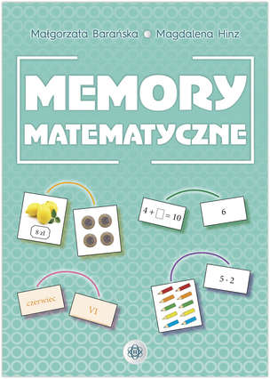 Okładka książki, pt. " Memory matematyczne".