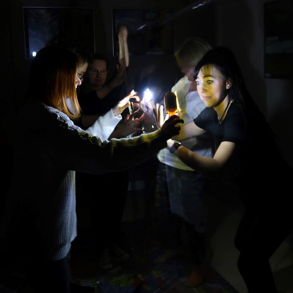 Relacja z grudniowych zajęć teatralnych.