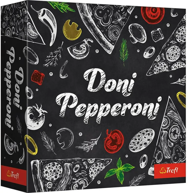Okłada gry dydaktycznej " Doni Pepperoni".