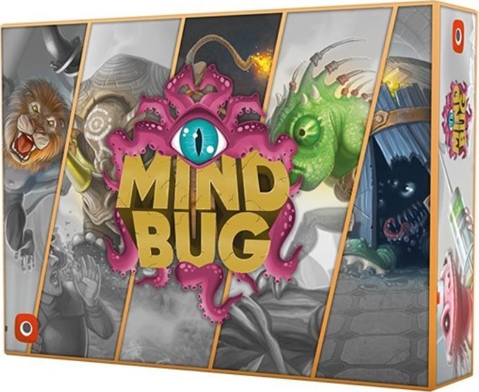 Okładka gry dydaktycznej pt. "MIND BUG"