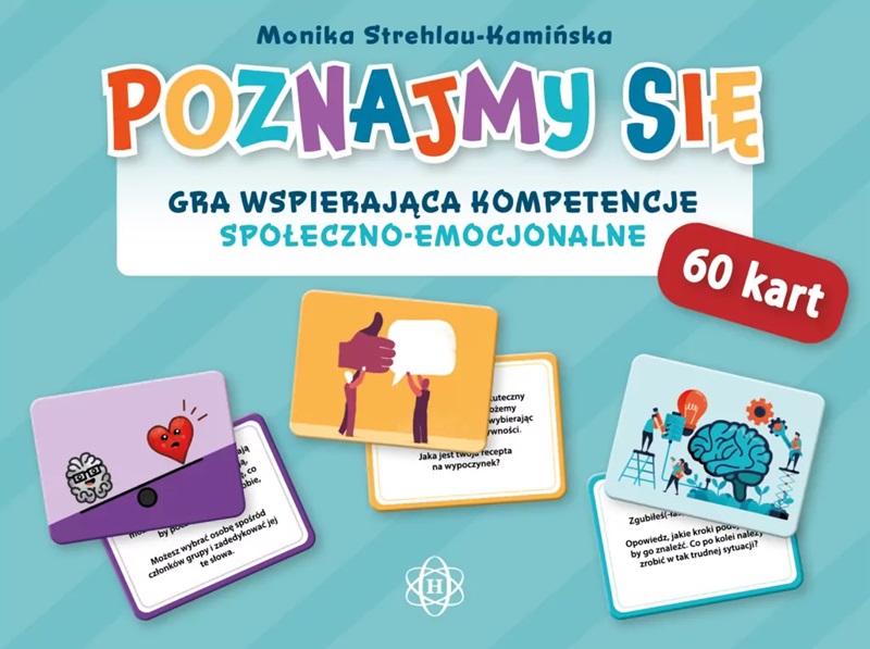 Okładka gry dydaktycznej pt. "Poznajmy się".