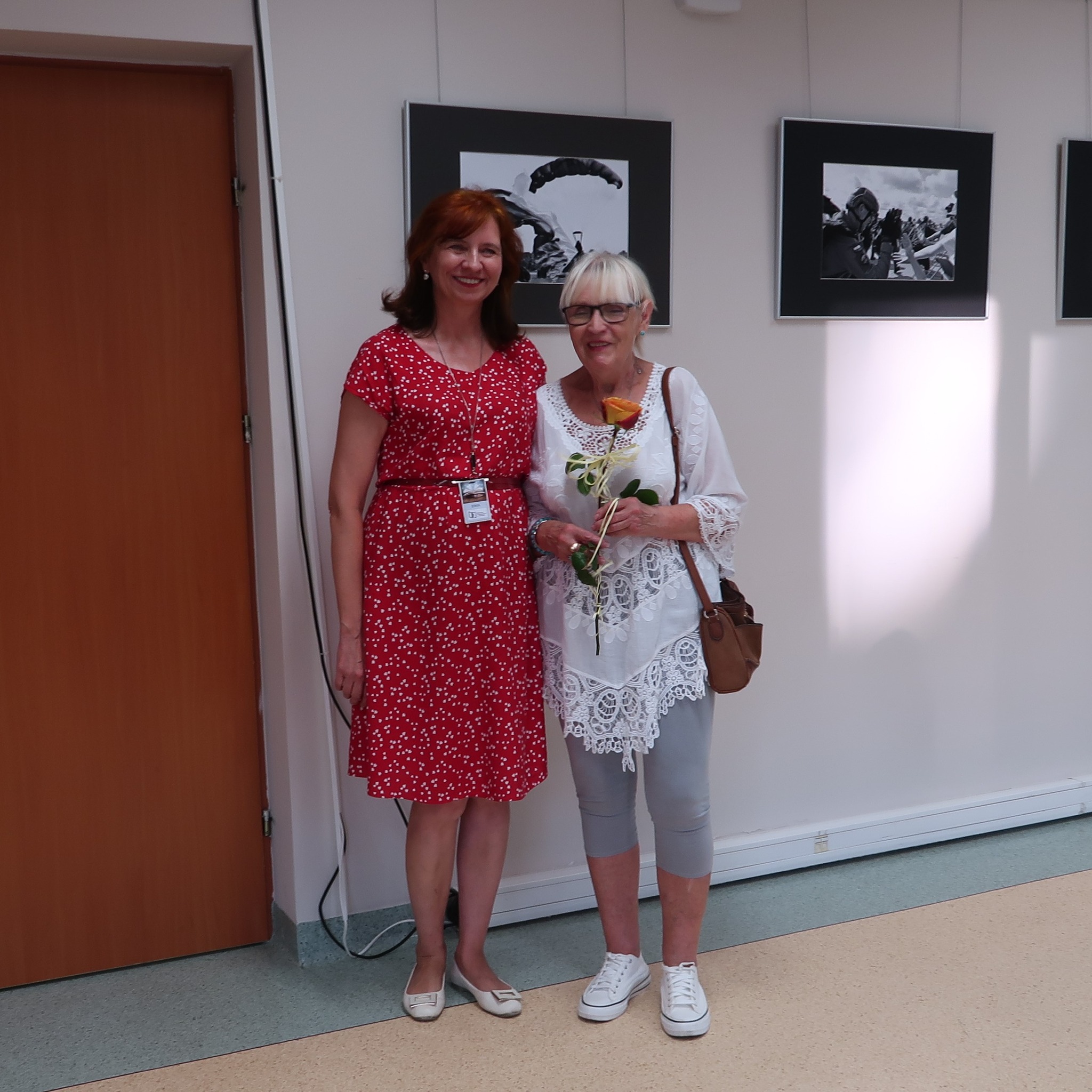 Uczestnicy wersnisażu