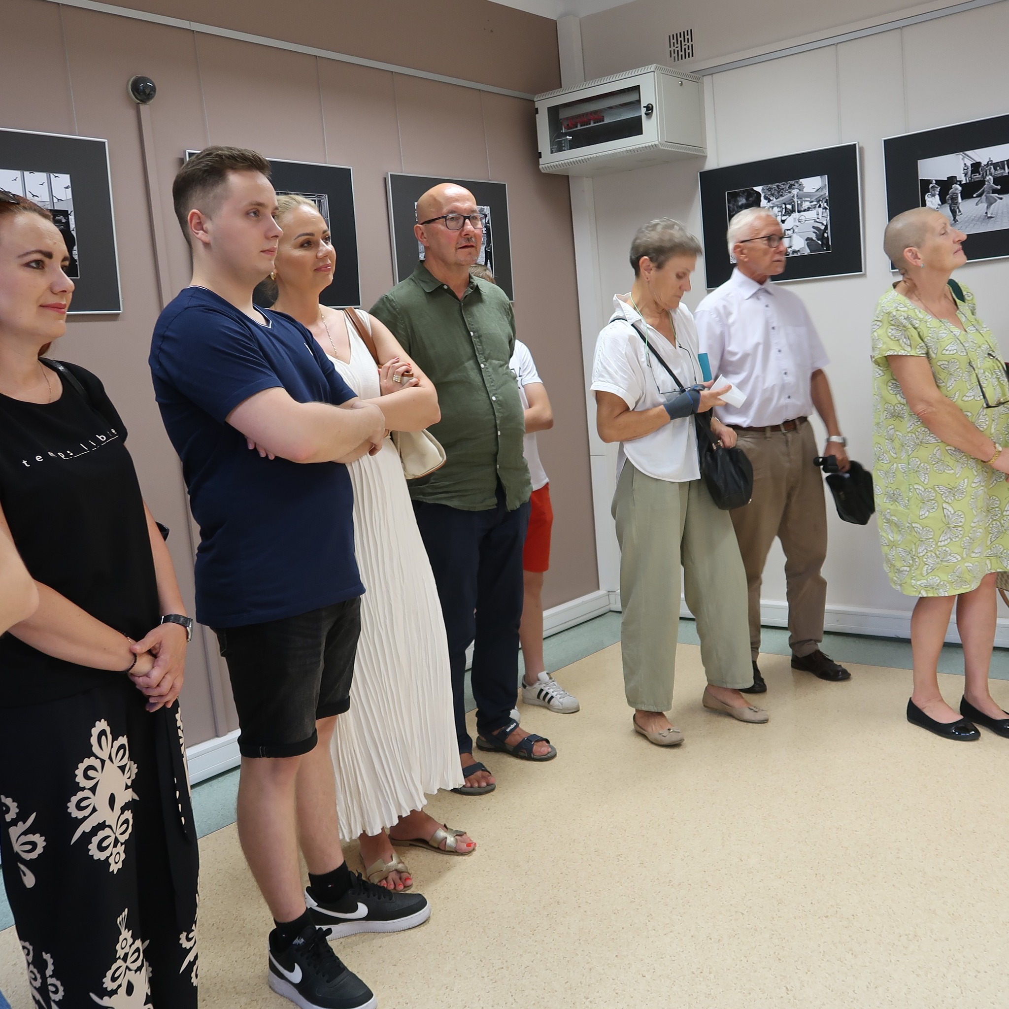 Uczestnicy wernisażu