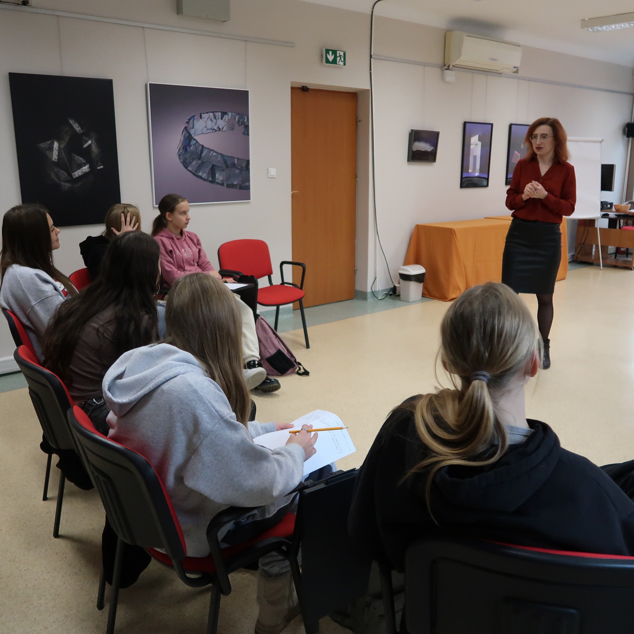 Zajęcia "Kreatywne pisanie w bibliotece"