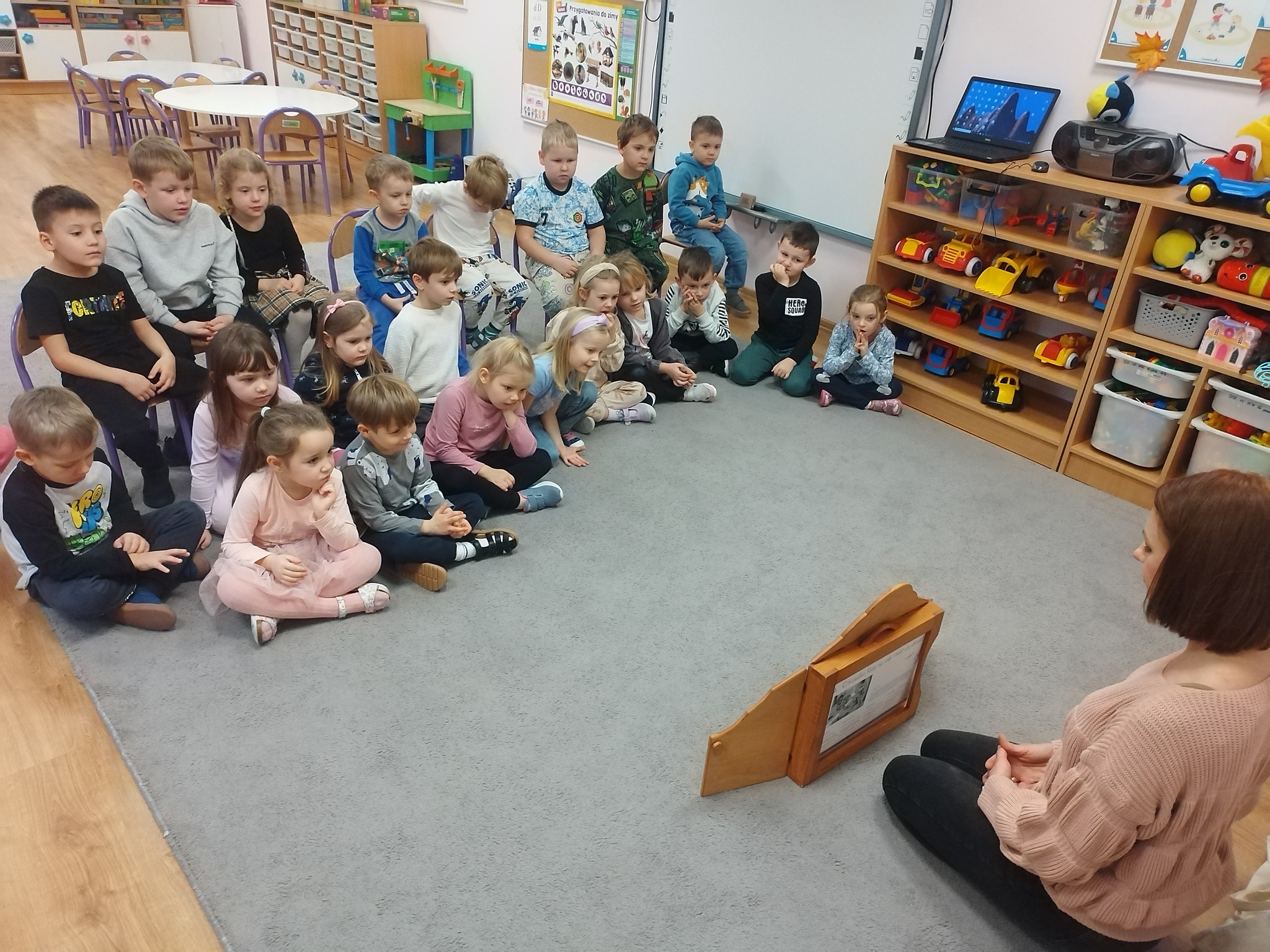 Zajęcia w Publicznym Przedszkolu nr 4 w Radomiu