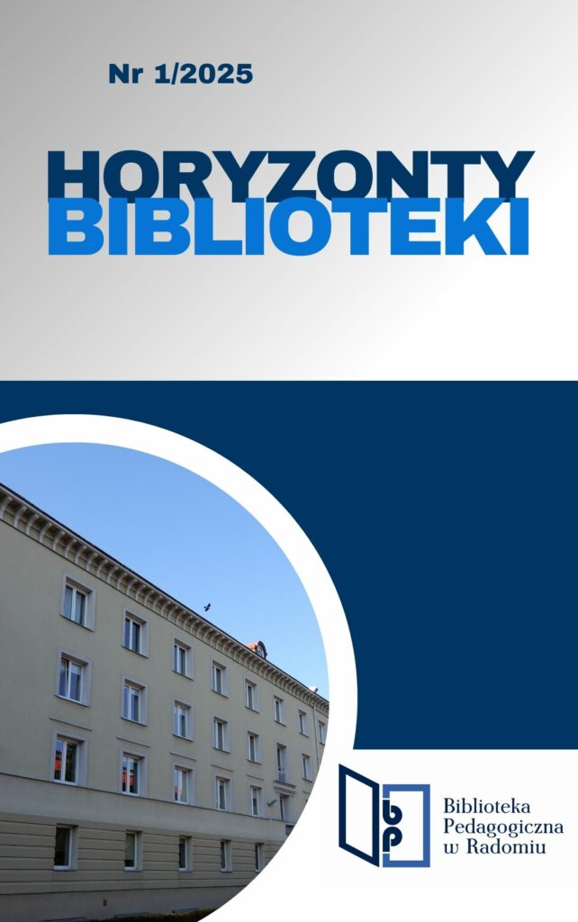 Okładka czasopisma Horyzonty Biblioteki