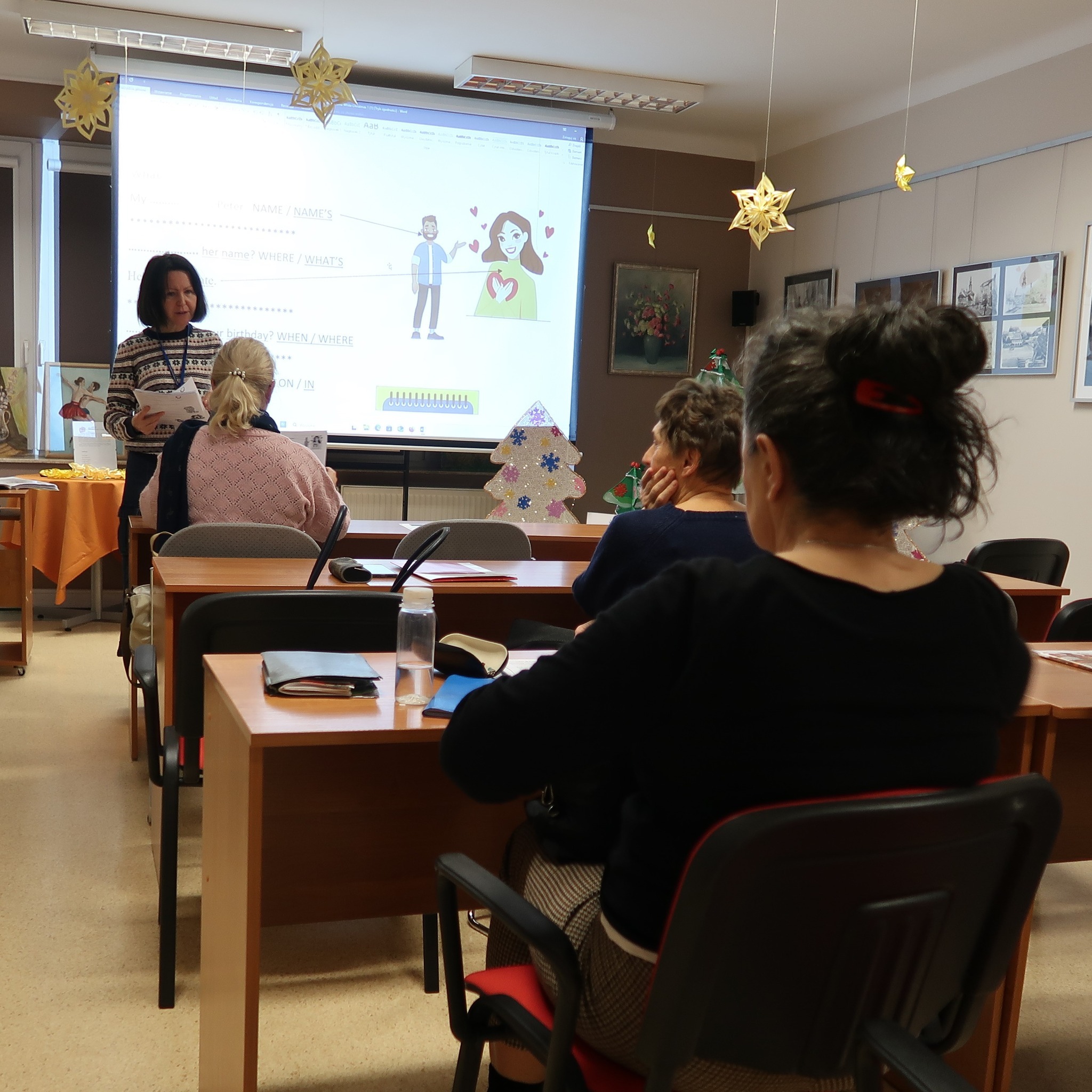 Filmowy angielski z seniorami