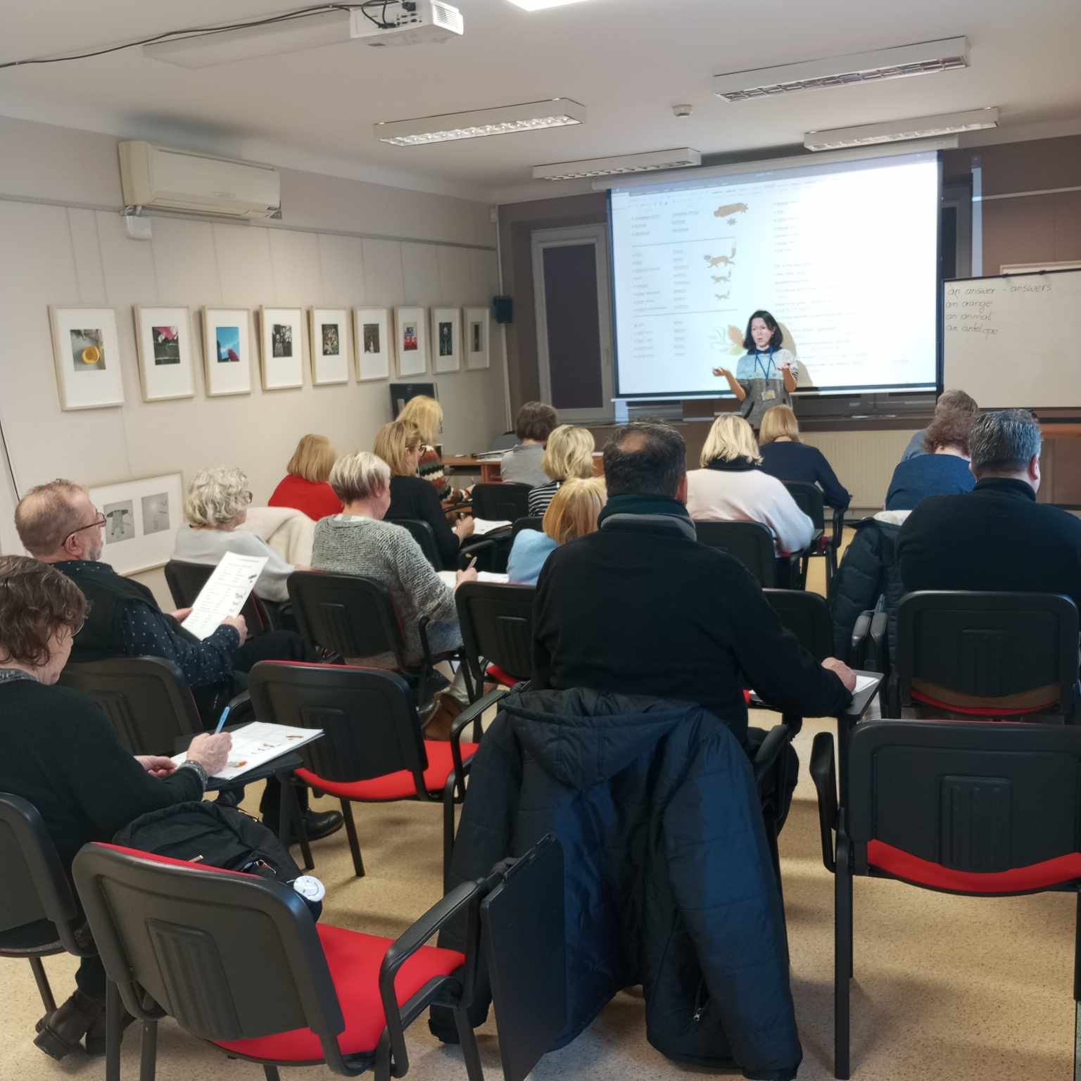 Filmowy angielski w bibliotece