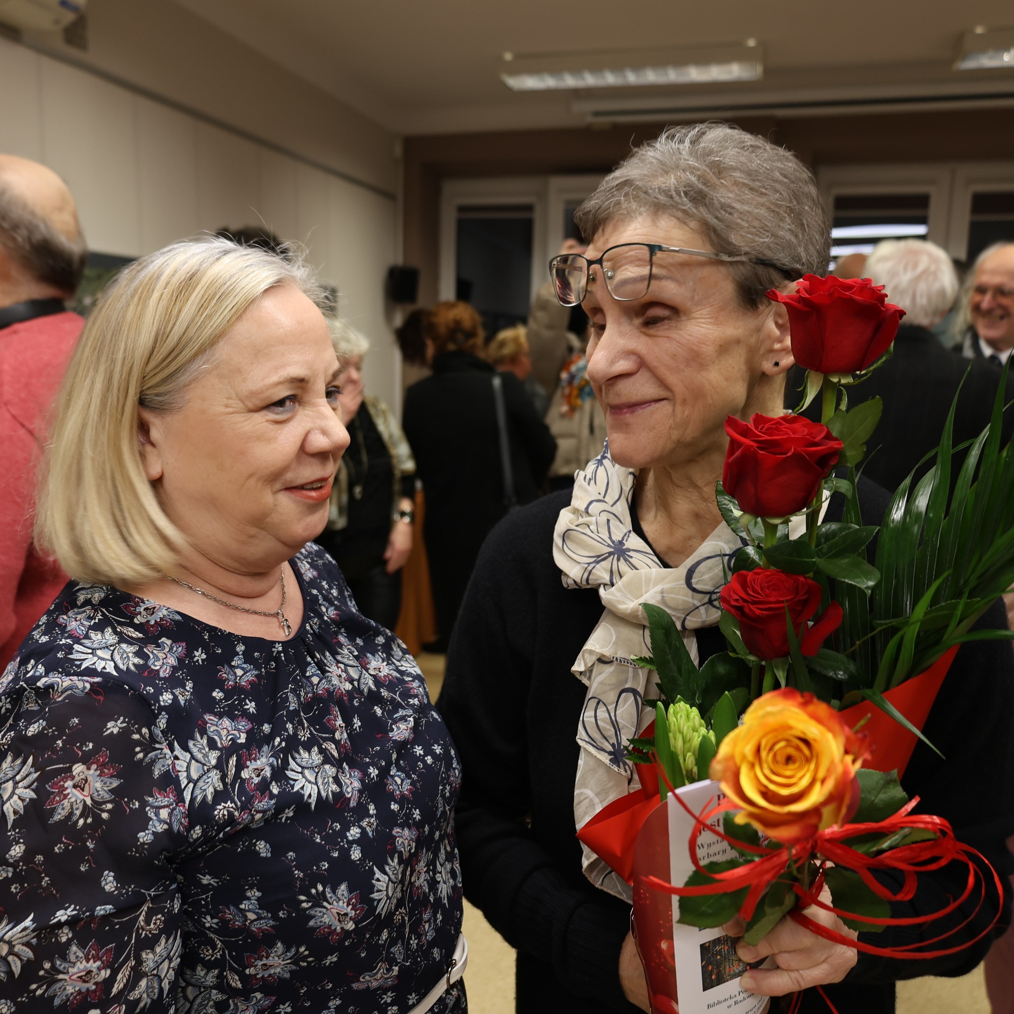 Wernisaż wystawy Barbary Polakowskiej i Pani Teresy Okrój