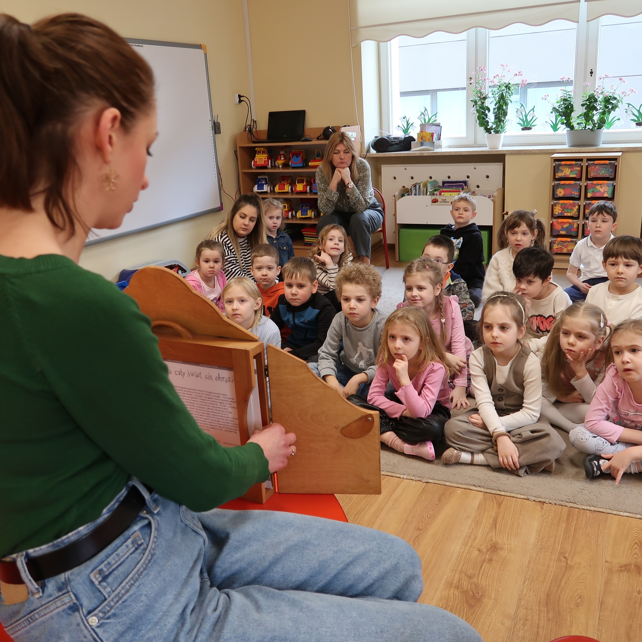 Zajęcia z grupą Biedronek z Przedszkole Publiczne nr 4 w Radomiu