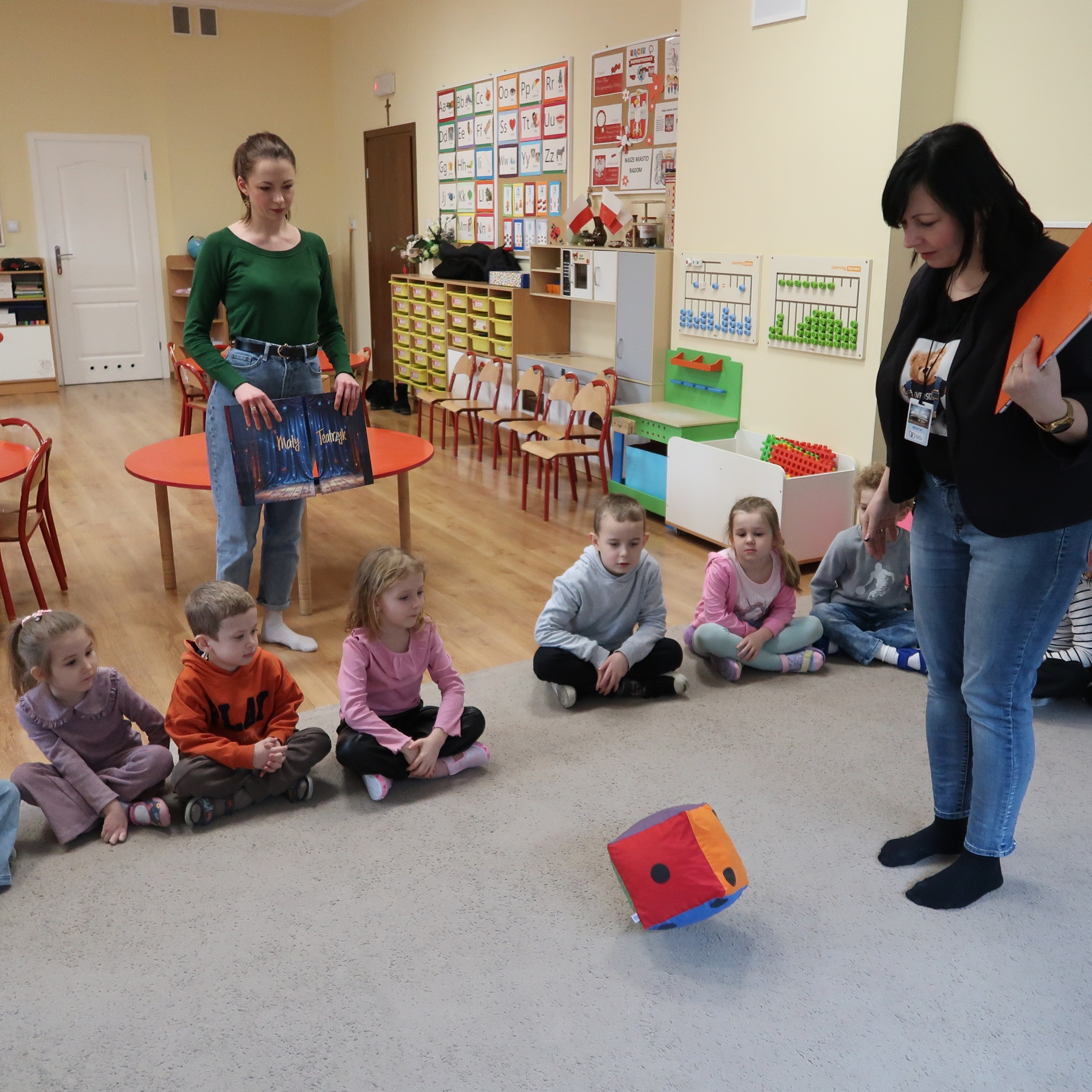 Zajęcia z grupą Biedronek z Przedszkole Publiczne nr 4 w Radomiu