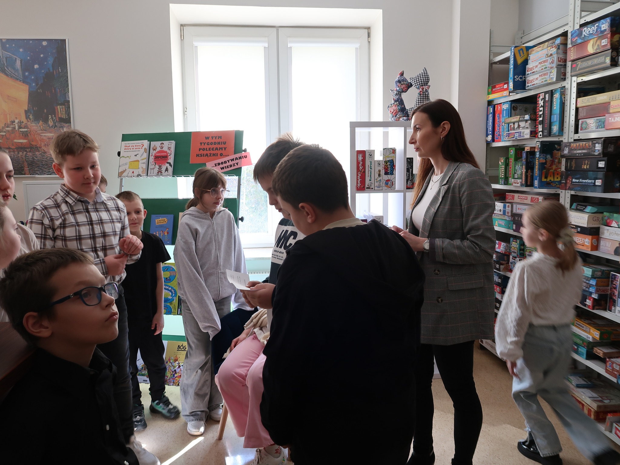 Odwiedzili nas również uczniowie klas 4a i 4b Publiczna Szkoła Podstawowa im. Janusza Korczaka w Kowali-Stępocinie