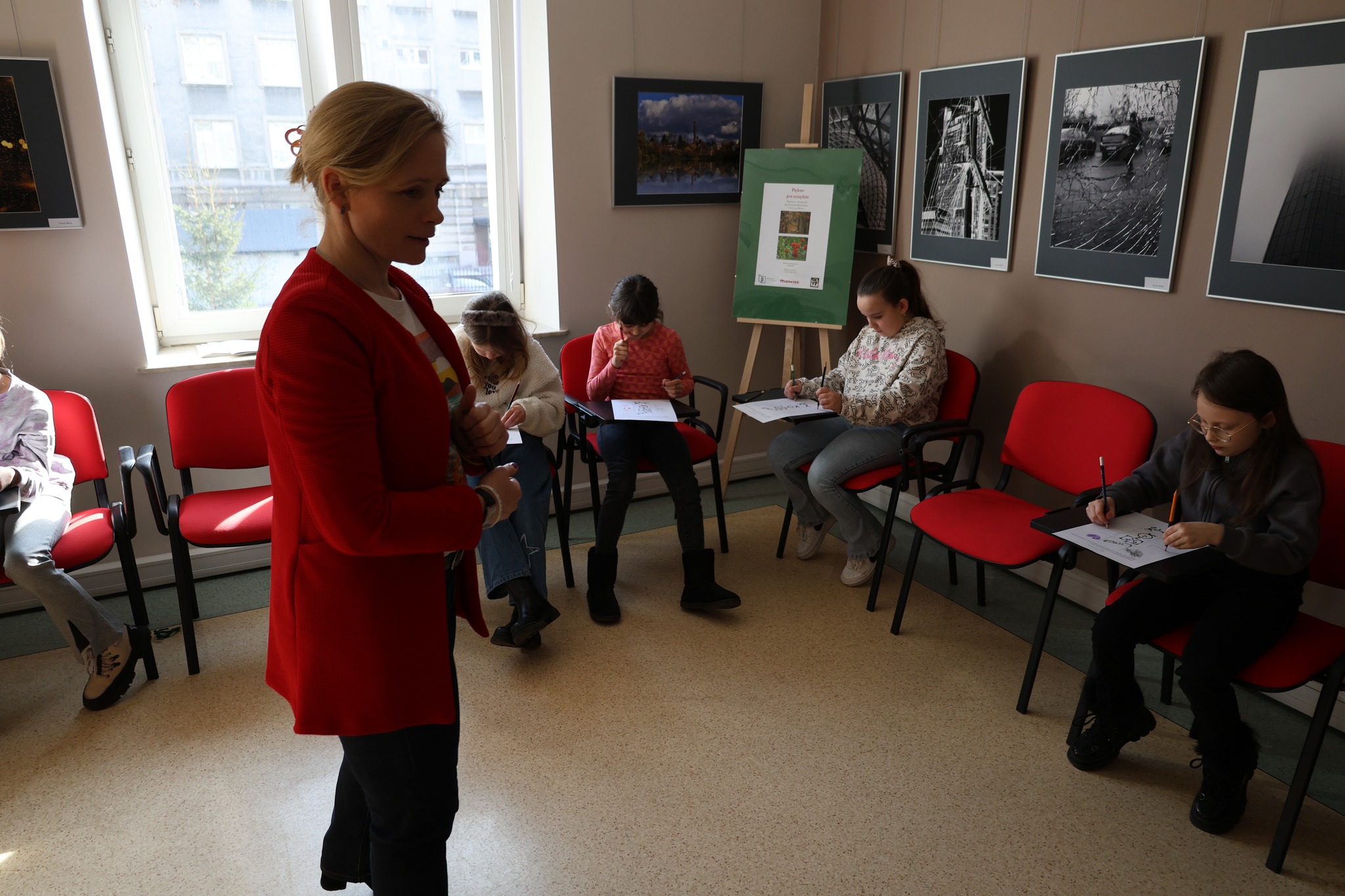 Uczniowie z PSP nr 4 w Radomiu wzięli udział w zajęciach dotyczących koncentracji, skupiania uwag