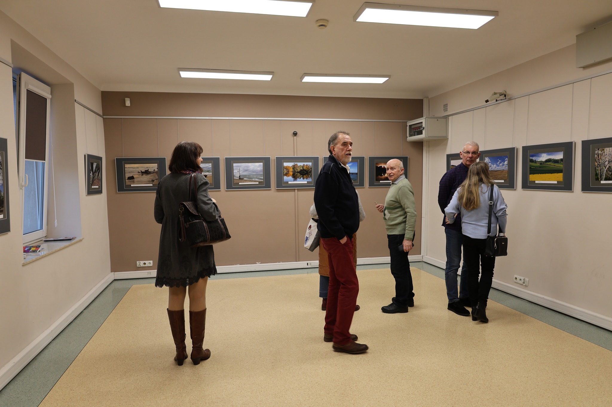 Wystawa fotografii" członków Klubu Fotografii Krajoznawczej PTTK "Łucznik".