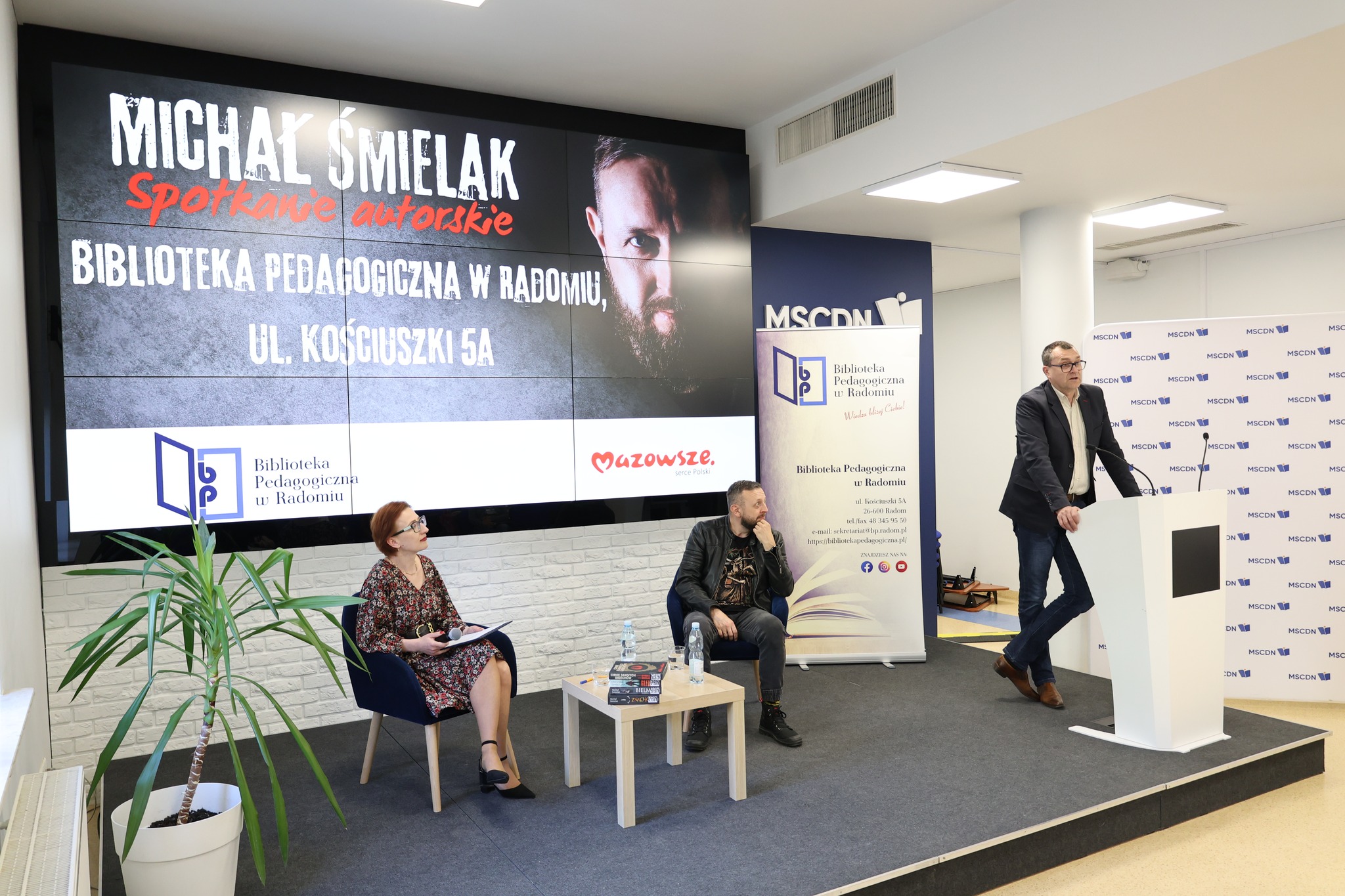 Spotkanie z Michałem Śmielakiem