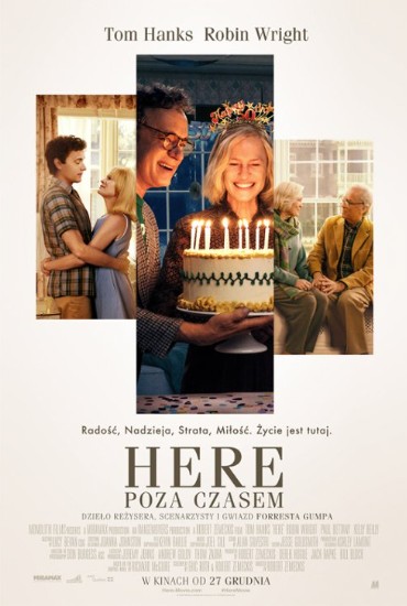 Okładka filmu, pt."Here. Poza czasem".