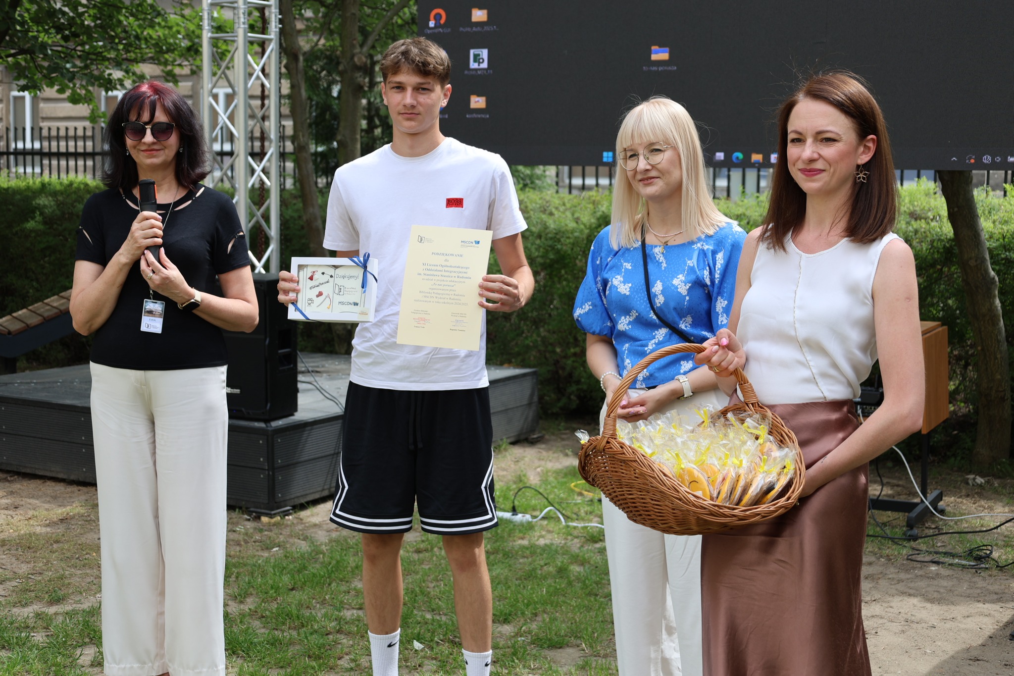 Zakończenie projektu edukacyjnego "To nas porusza"