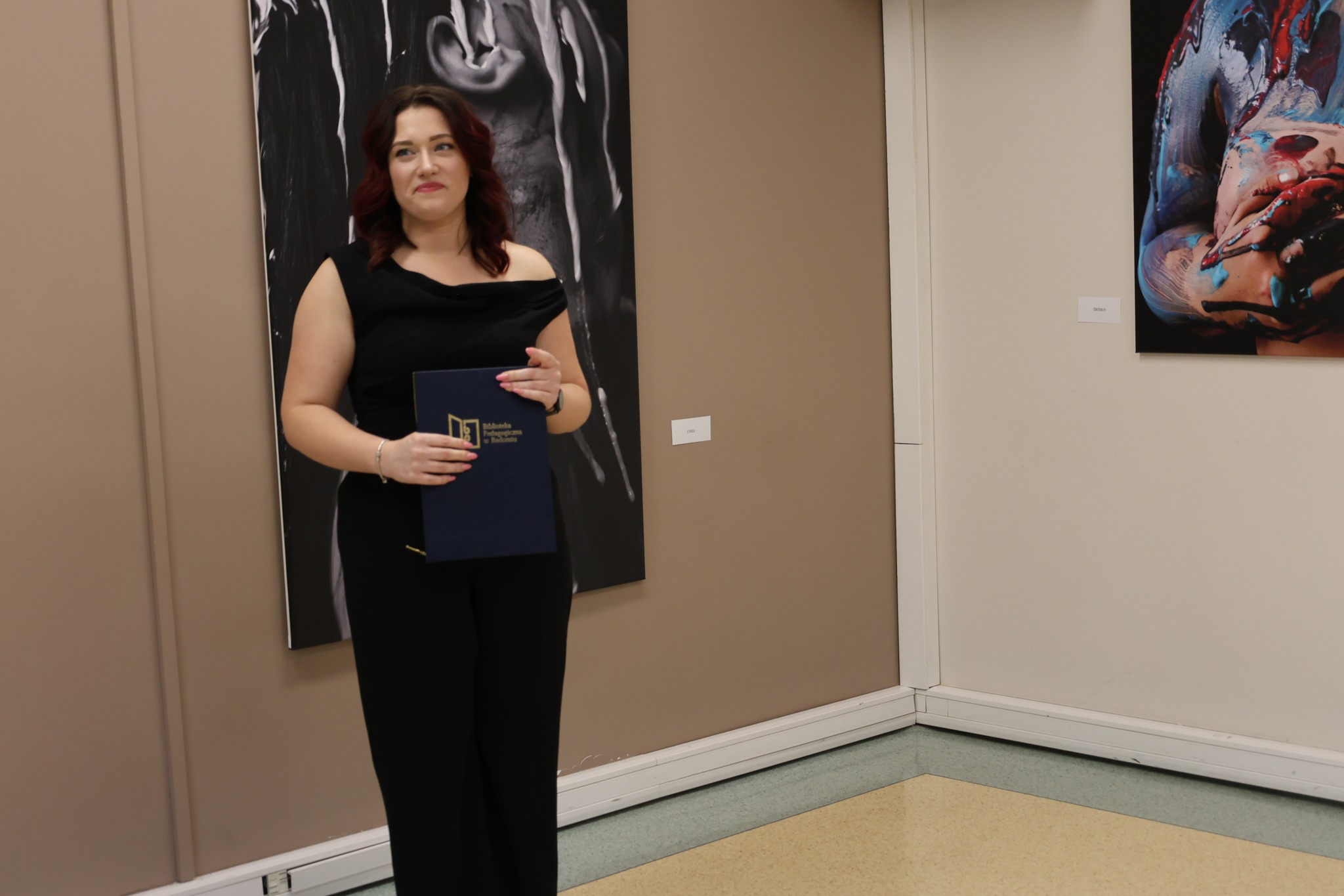 Wernisaż wystawy Patrycji Tabor w Bibliotece Pedagogicznej w Radomiu