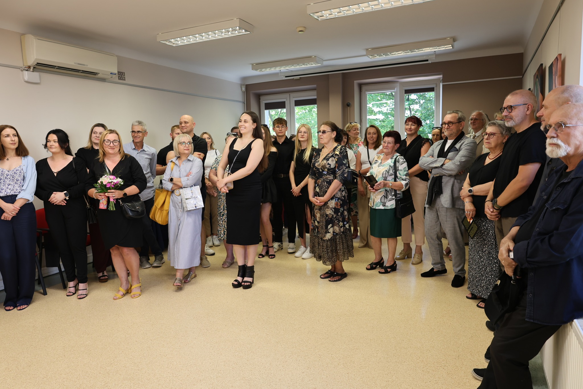 Wernisaż wystawy Patrycji Tabor w Bibliotece Pedagogicznej w Radomiu