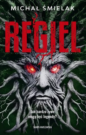 Okładka książki, pt. "Regiel".