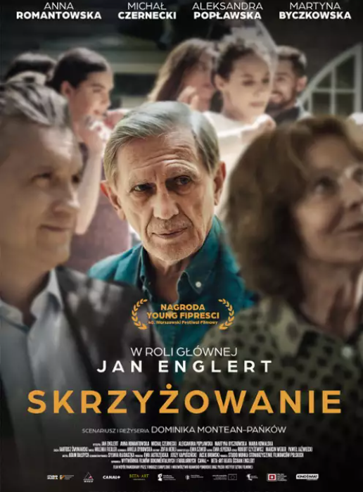 Okładka filmu, pt. "Skrzyżowanie".