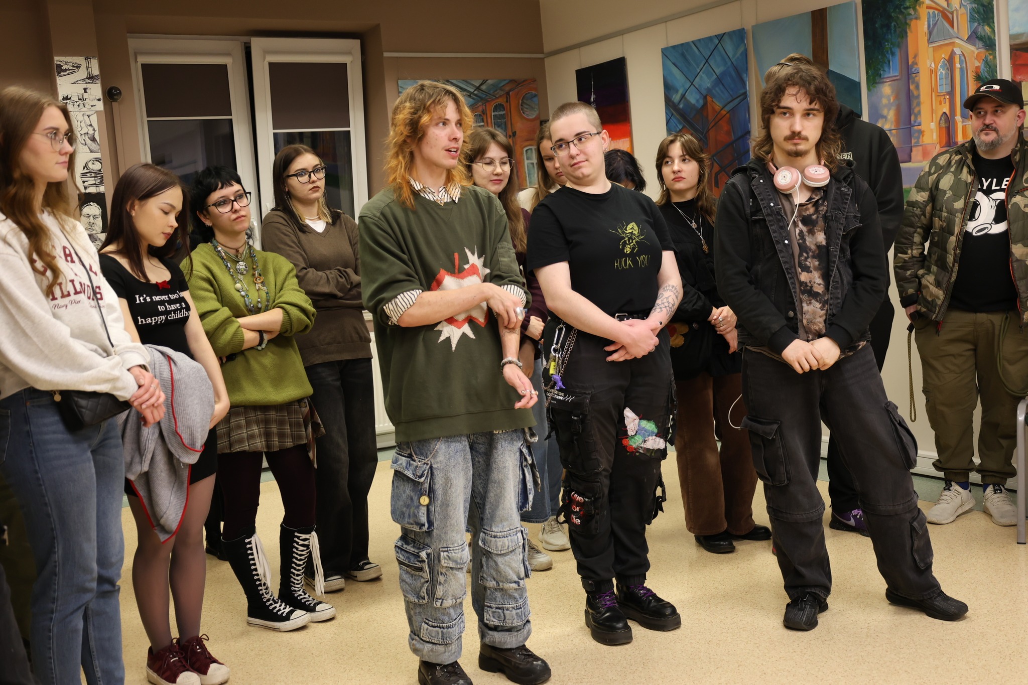 Wernisaż wystawy 3X Plener