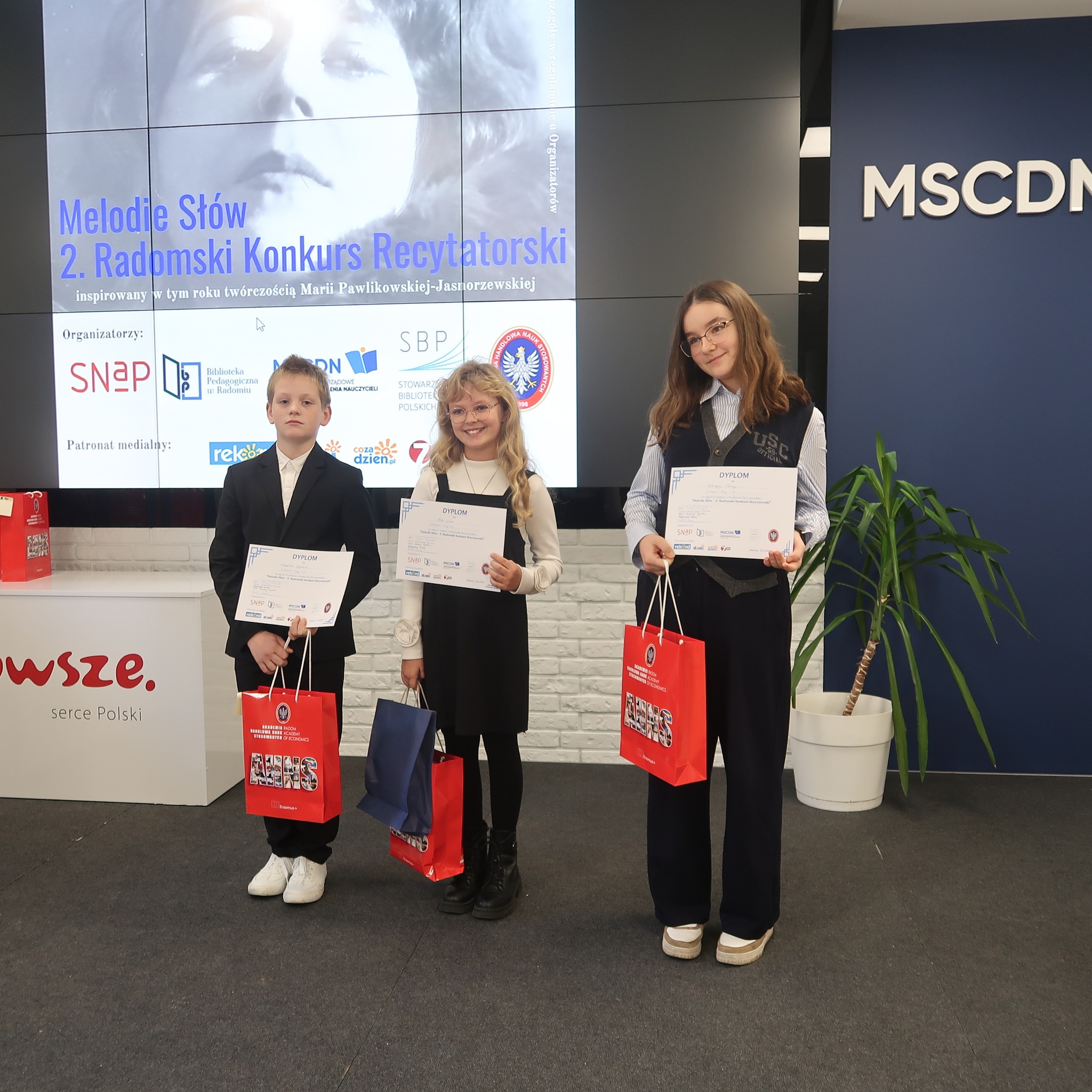 Finał II edycji Melodii Słów - Radomskiego Konkursu Recytatorskiego