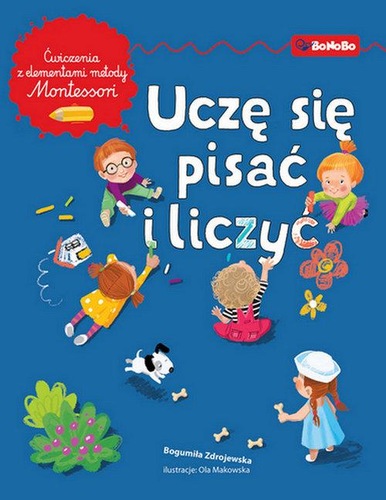 Okładka książki pt. "Uczę się pisać i liczyć".