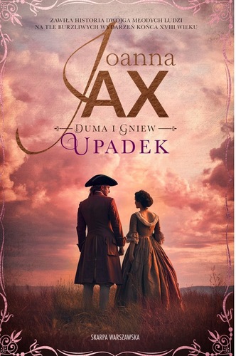 Okładka książki, pt. "Upadek".