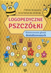 okładka książki, pt. "Logopedyczne pszczółki".