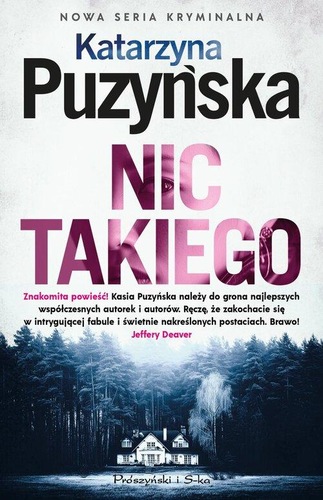 okładka książki, pt. "Nic takiego".
