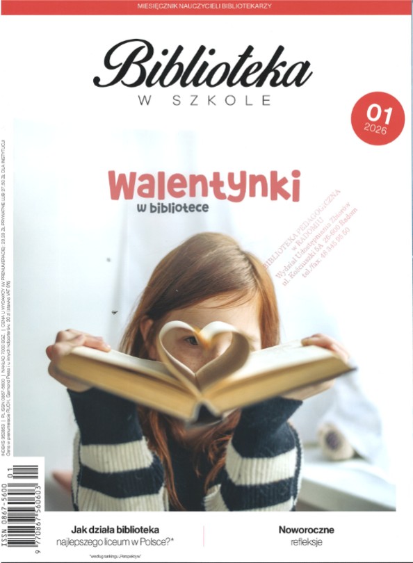 okładka czasopisma pt. "Biblioteka w Szkole"