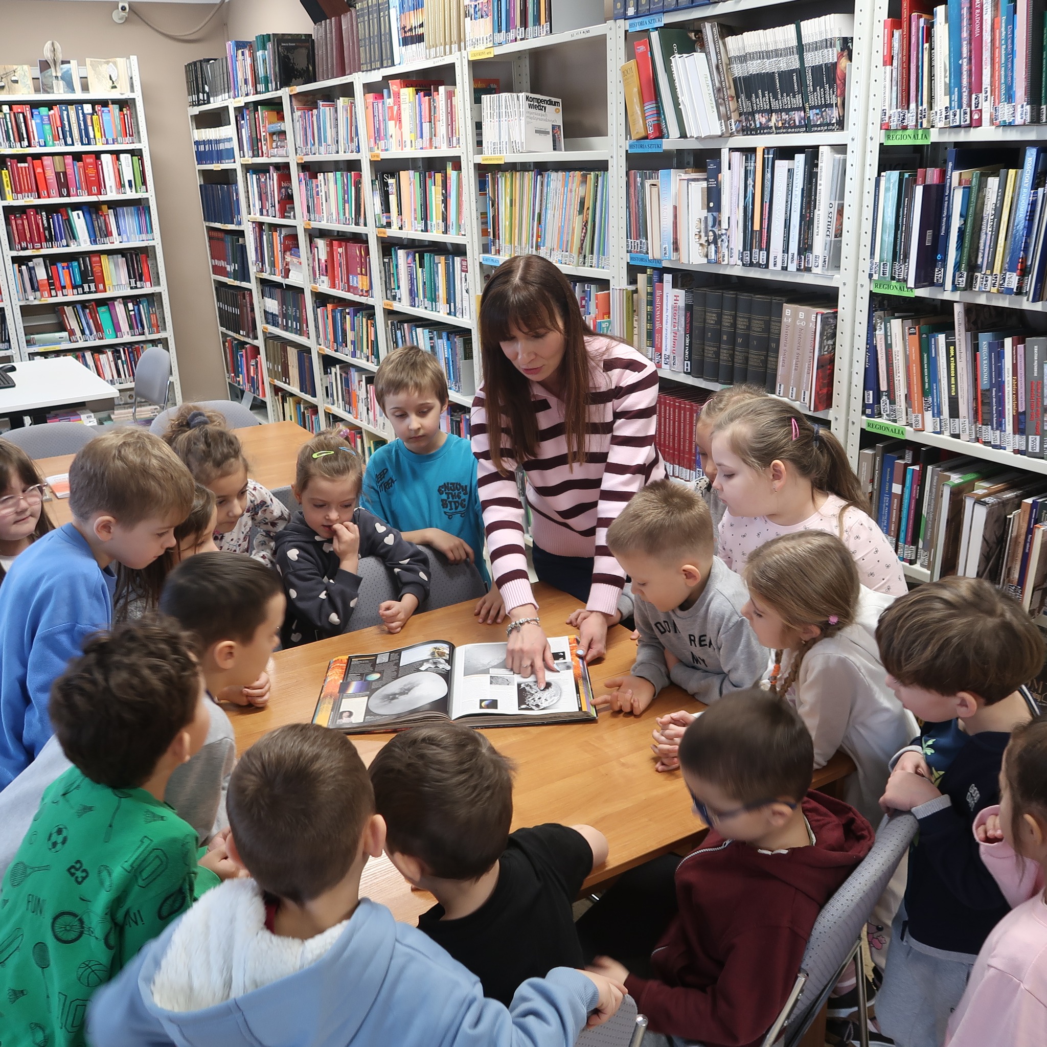 zajęcia organizowane w bibliotece