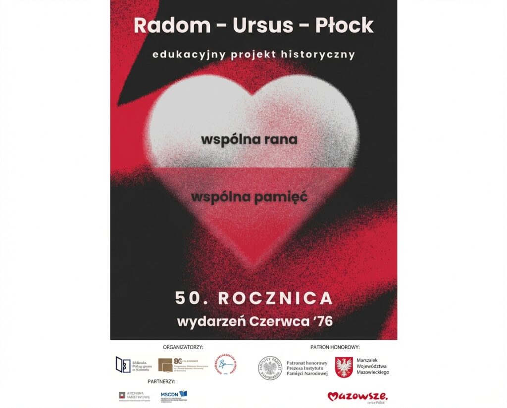 infografika: Radom-Ursus-Płock-projekt edukacyjny