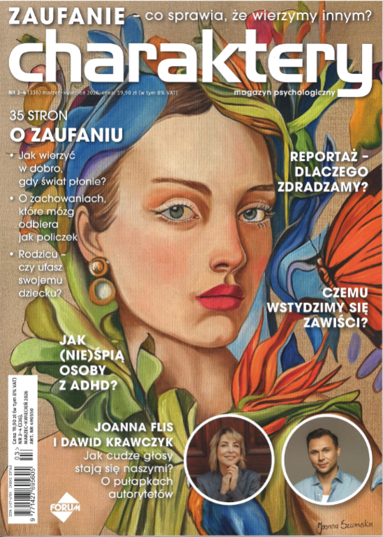 okładka czasopisma "Charaktery".