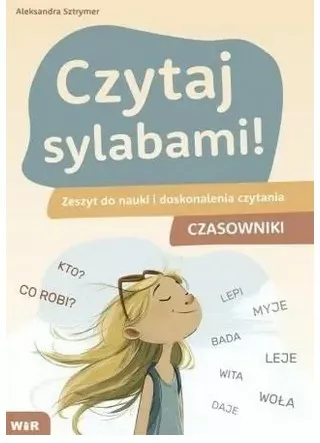 okładka książki, pt. "Czytaj sylabami".